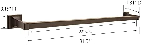 Design House Millbridge 30-inch Towel Bar - Oil Rubbed Bronze