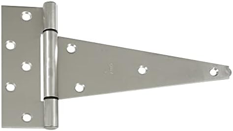 National Hardware N342-535 10-Inch Stainless Steel T Hinge 1