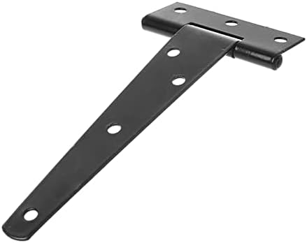 SORECI 3 Inch Black Paint T Shape Triangle Gate Hinge