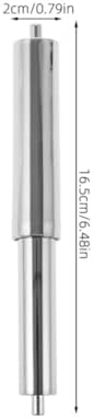 Housoutil Spring-Loaded Toilet Tissue Holder Rod 2Pcs Stainless Steel Replacement