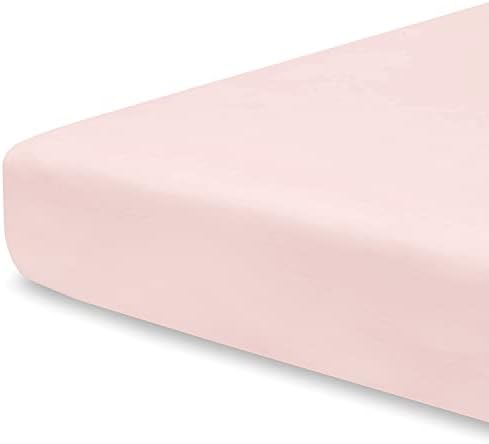 Pizuna Cozy Cotton Fitted Crib Sheet for Girls