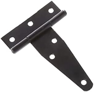 LCARY 1pc Black T-Shape Triangle Gate Hinge