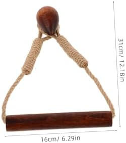 MUCKLILY Toilet Paper Holder Wall Mounted Rustic Style