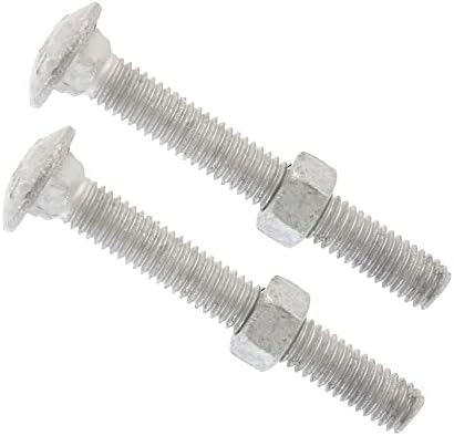 2 12 x 58 Black Male Gate Frame Hinges - Pack of 2