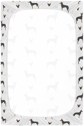 KICPOAY Stretchy Crib Sheets for Baby Playard
