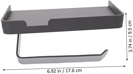 WATIIFUFU Bathroom Roll Holder Stainless Steel Easy Install Paper Holder