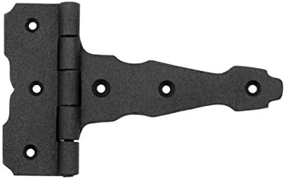Renovators Supply Manufacturing Black T Strap Gate Hinges 4 5 in