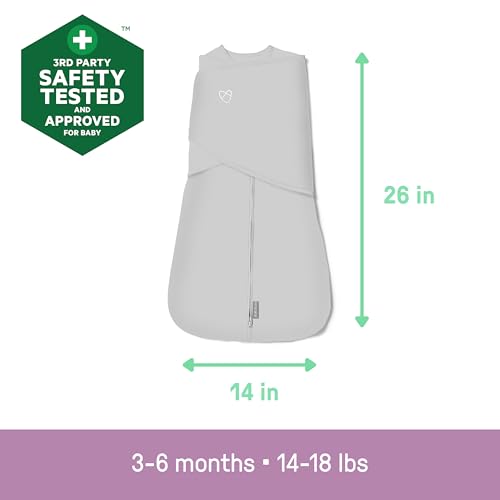 Ingenuity SwaddleMe Convertible Arms Free Blanket 3-6 Months