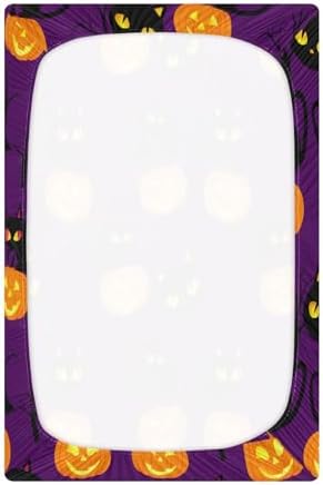 FUGIDOG Halloween Crib Sheets for Baby