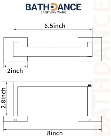 Brushed Nickel Toilet Paper Holder Wall Mount