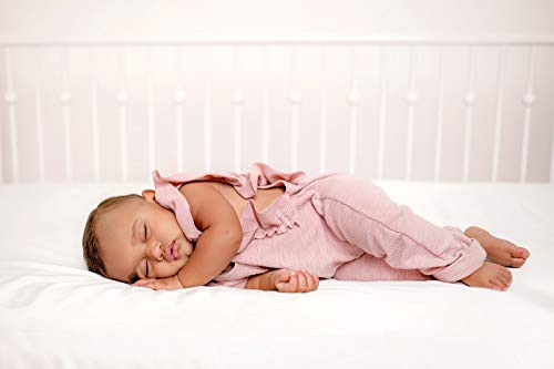 Pure Bamboo Crib Sheet - 100 Organic Viscose Cooling Soft