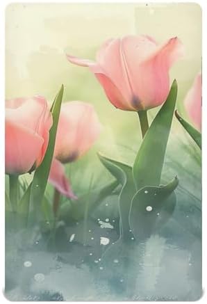 Jihqo Tulip Flowers Crib Sheets 39x27 52x28 Pack N Play Sheets