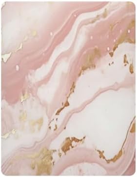 Wassud Brown Marble Crib Sheets Pack and Play Fitted 27x39 Inch
