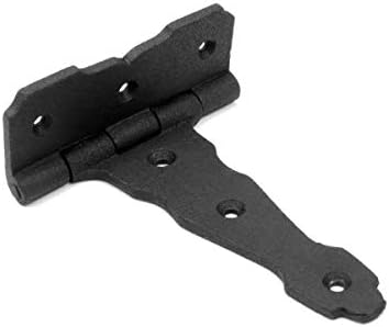 Renovators Supply Manufacturing Black T Strap Gate Hinges 4 5 in