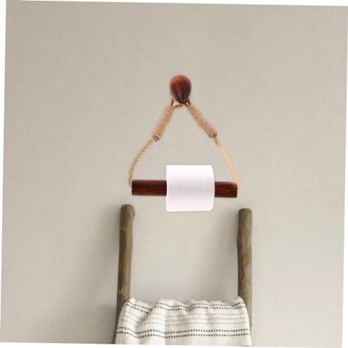 MUCKLILY Toilet Paper Holder Wall Mounted Rustic Style