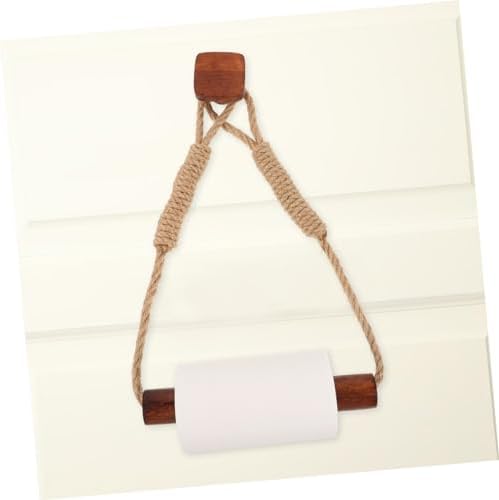 PartyKindom Rustic Toilet Paper Holder