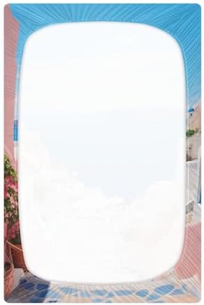 Stairs to The Sea Crib Sheets for Boys Girls