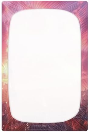 Wassud Sunset Glow Crib Sheets for Boys Girls
