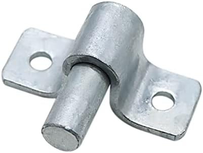 NIDAYE 2-Pack Wall Mount Gate Hinges Heavy Duty Galvanized Steel