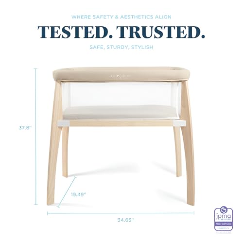Baby Delight Heirloom Willow Bassinet with Organic Cotton 1