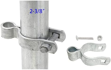 Wulankd 2 Pack 2-38 Inch Gate Hinge with Nuts and Bolts