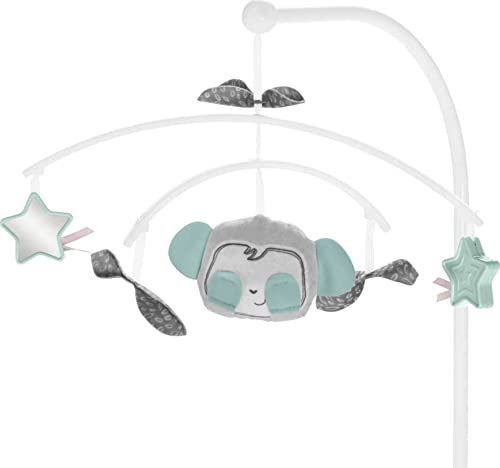 Fisher-Price Sweet Snugamonkey Bassinet with Lights Music and Toy Mobile
