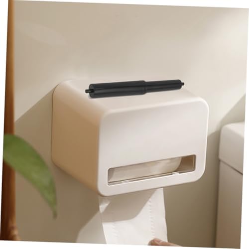HOLIDYOYO Paper Holder Rod Replacement Plastic Toilet Paper Holder Spring Loaded Modern Design