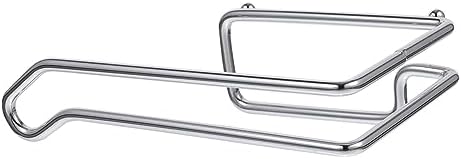 UKCOCO Wall-Mounted Carbon Steel Towel Holder