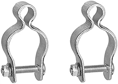 Wulankd 2 Pack 2-38 Inch Gate Hinge with Nuts and Bolts