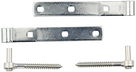 National Hardware N130-054 Gate Hinges 8 Inch 2 Pack