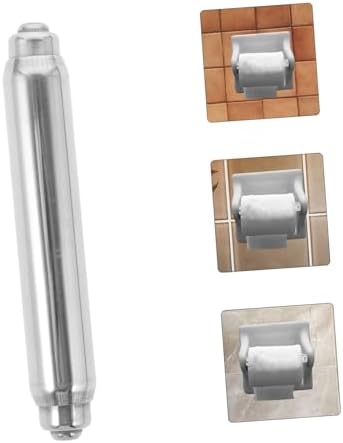 Veemoon Toilet Paper Holder Roller Stainless Steel Durable Retractable Bathroom Tissue Box
