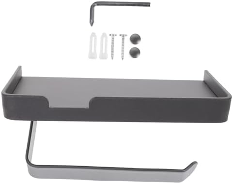 DECHOUS Stainless Steel Toilet Paper Holder with Shelf
