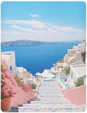 Stairs to The Sea Crib Sheets for Boys Girls