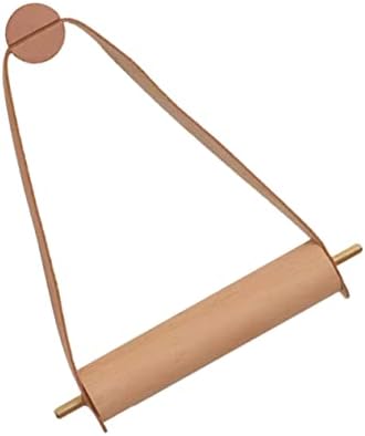 Hemoton Modern Wooden Toilet Paper Holder 1