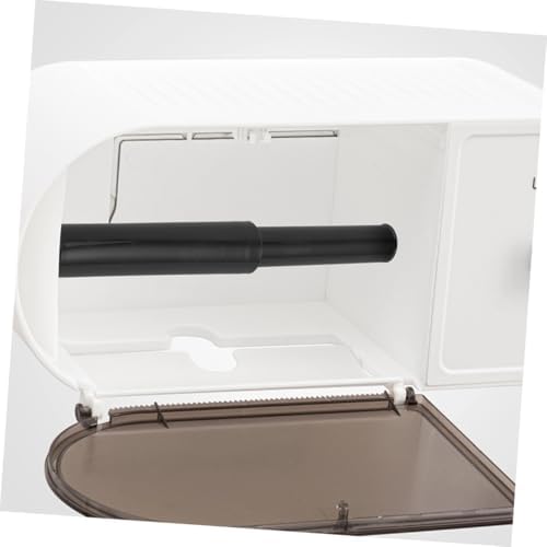 HOLIDYOYO Paper Holder Rod Replacement Plastic Toilet Paper Holder Spring Loaded Modern Design