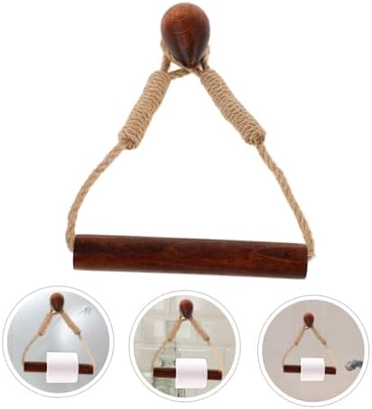 MUCKLILY Toilet Paper Holder Wall Mounted Rustic Style