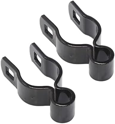 1 38 x 58 Black Female Gate Hinges Pack of 2