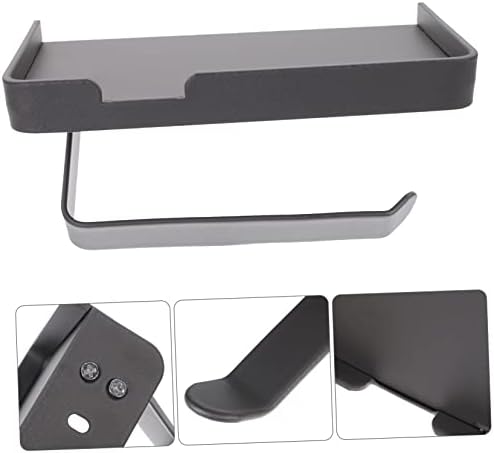 GRIRIW Stainless Steel Toilet Paper Holder Wall Mount Rack