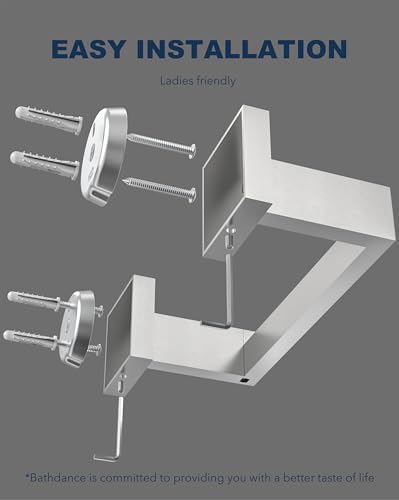 Brushed Nickel Toilet Paper Holder Wall Mount