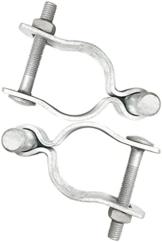 Aiwaiufu 2 Pack Chain Link Gate Post Hinge