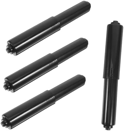 DOITOOL 4-Pack Spring-Loaded Toilet Paper Rods Universal Fit