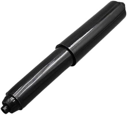 Worparsen Plastic Toilet Paper Holder Replacement Adjustable Black