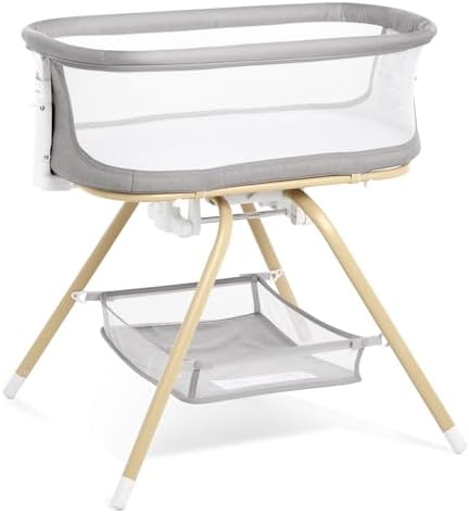 ANGELBLISS 3 in 1 Bassinet with Rocking Motion