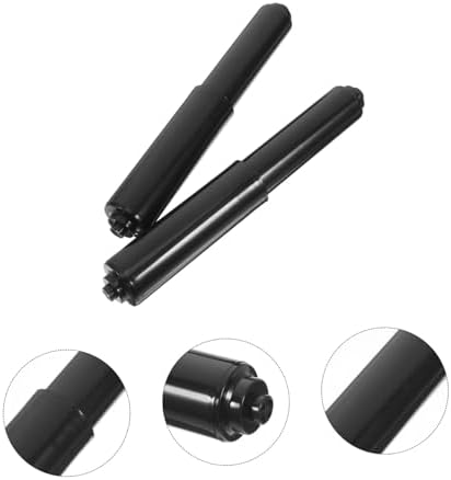DOITOOL 4-Pack Spring-Loaded Toilet Paper Rods Universal Fit