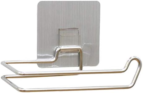 SmarTopus Toilet Paper Holder Self Adhesive Stainless Steel
