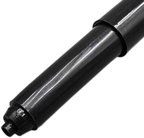 Worparsen Plastic Toilet Paper Holder Replacement Adjustable Black