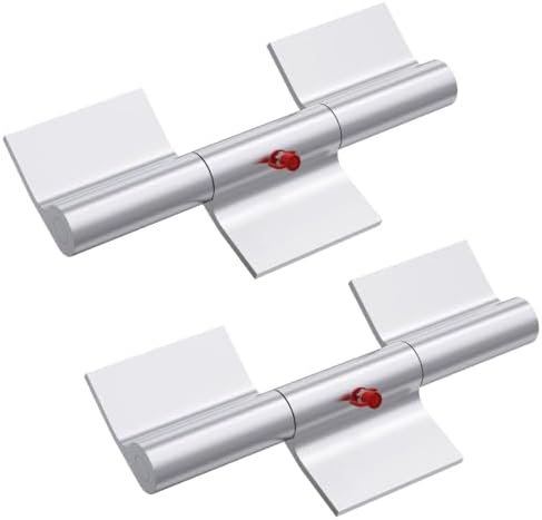 WKZO 9 Inch Heavy-Duty Aluminum Hinge 2 Pack