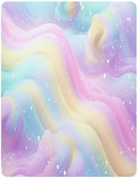 Wassud Colorful Wave Crib Sheets Pack