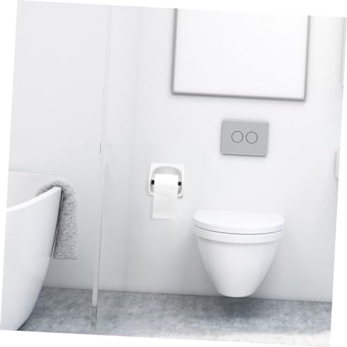PAMINGONO 2pcs Spring-Loaded Toilet Paper Holder Rod Replacement