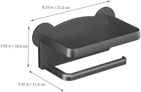 KITANDOVE Bathroom Paper Towel Holder with Phone Slot